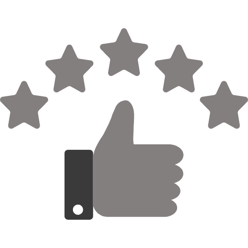 Satisfacao e confianca dos clientes pela excelência e seriedade no tratamento individualizado e personalizado